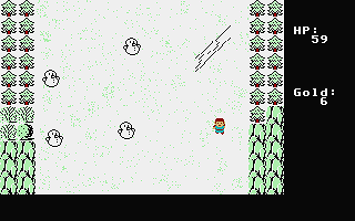 Fantastic World atari screenshot